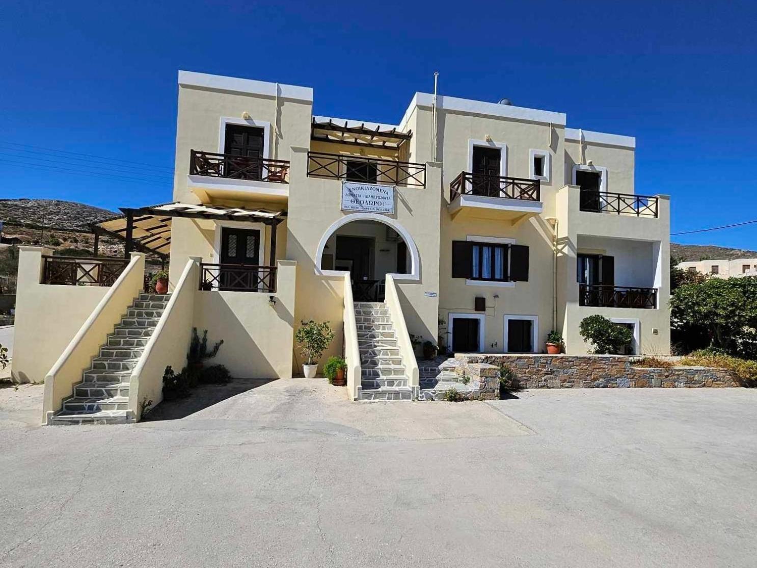 Hotel Theodorou Azolimnos Exterior foto